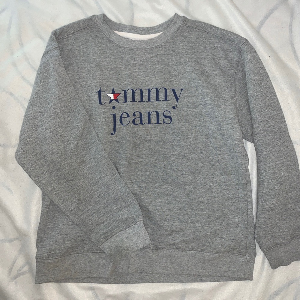 Tommy Jeans Grey Crewneck